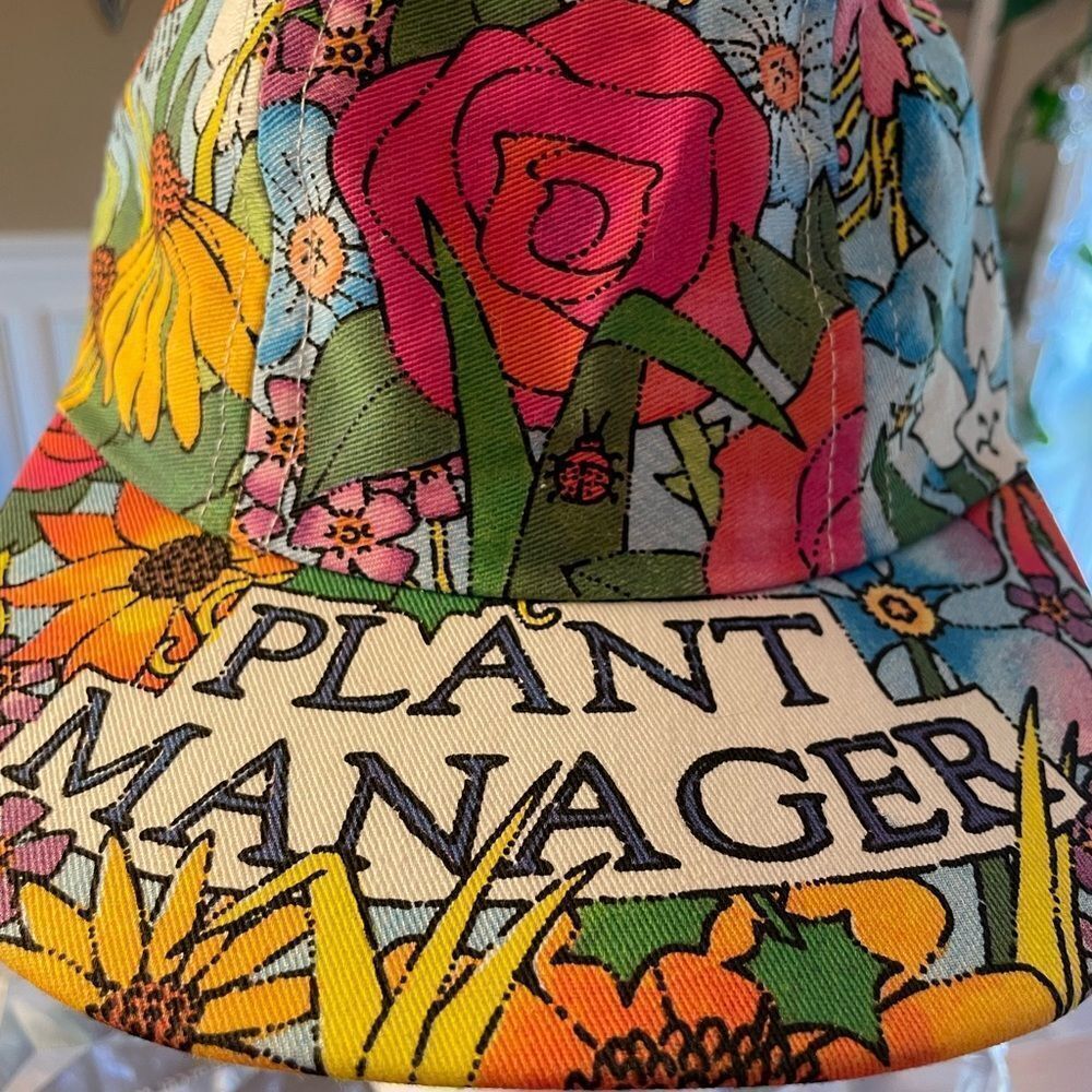 Samuel Byrd Plant Manager Plant Where Your Head is At Flower Adjustable Hat - Picture 3 of 15